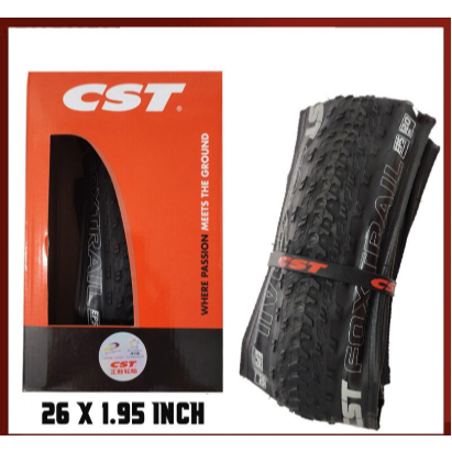 CST Foxtrail C-FT1 Ban Luar Sepeda MTB 26 x 1.95 MTB Kevlar 120 TPI WAN BIKE