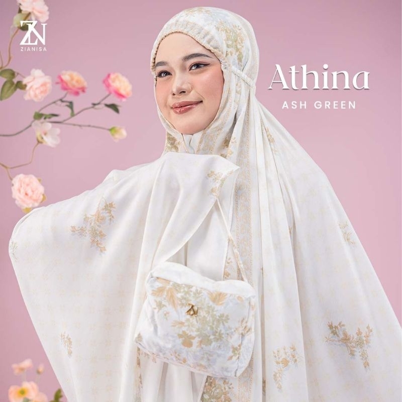 MUKENA TAZBIYA X ZIANISA ATHINA SERIES ORIGINAL l MUKENA RAYON PREMIUM