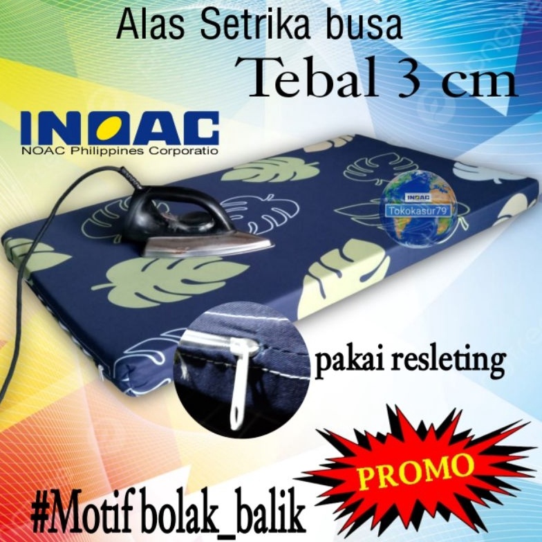 Official Shop Alas setrika inoacAlas setrika tebal 3cmBusasarung siap pakai