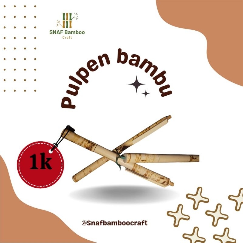

Pulpen Bambu