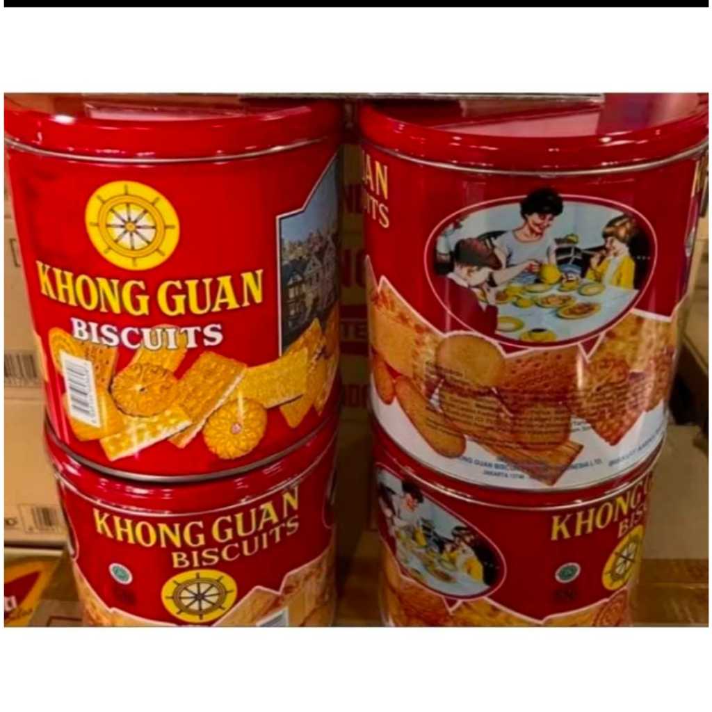 

KHONG GUAN BISKUIT KALENG 650GR [ EDISI LEBARAN ]
