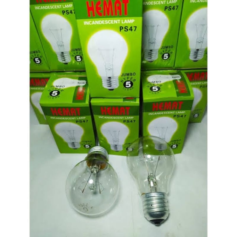 Lampu Pijar Hemat 5w Bohlam Pijar Murah