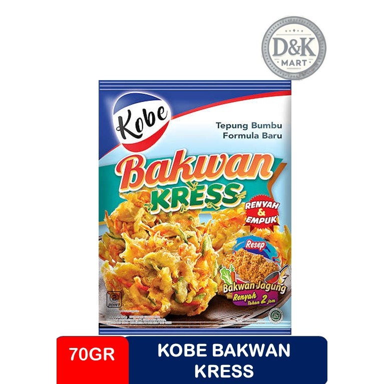 

KOBE TEPUNG BAKWAN KRESS 70GR