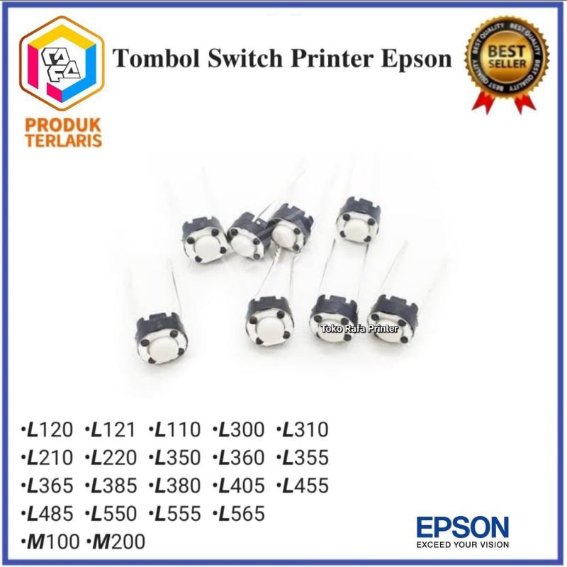 Tombol Switch Panel Printer Epson L210 L220 L350 L360 L355 L365 L385 L405 L380 L455 L550 L555 L565 M