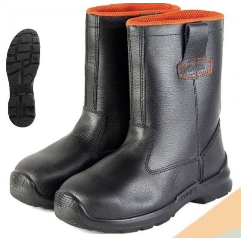 SEPATU SAFETY KINGS KULIT ASLI UJUNG BESI