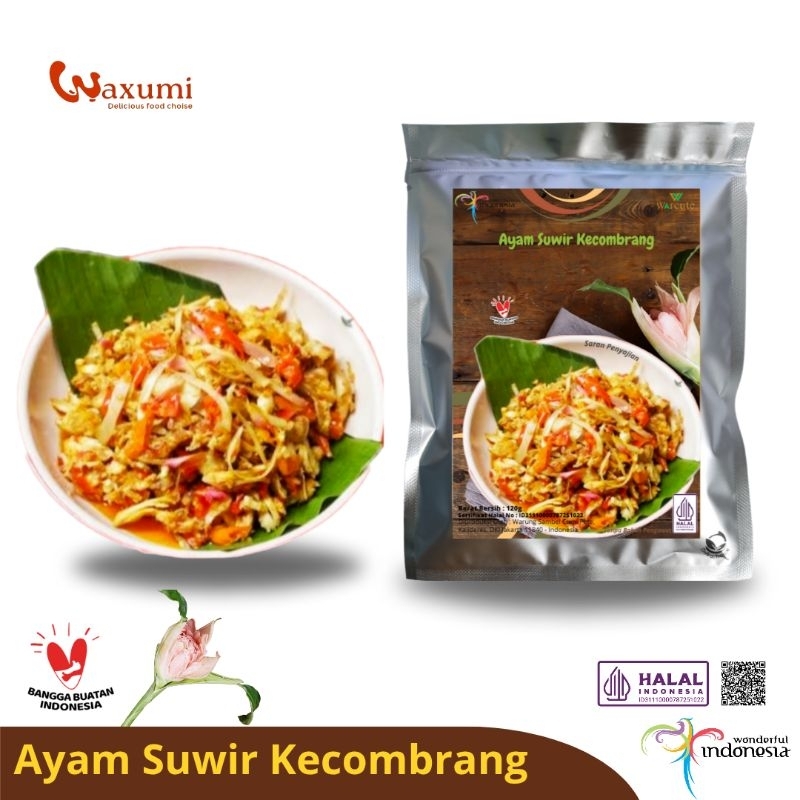 

Waxumi - Ayam Suwir Sambal Kecombrang Kemasan Premium Aluminium Foil Food Grade 120g