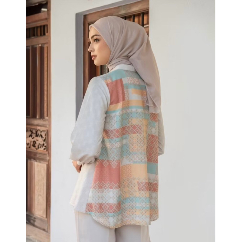 PL MUDA OFFICIAL - RUNA BLOUSE - CORAL