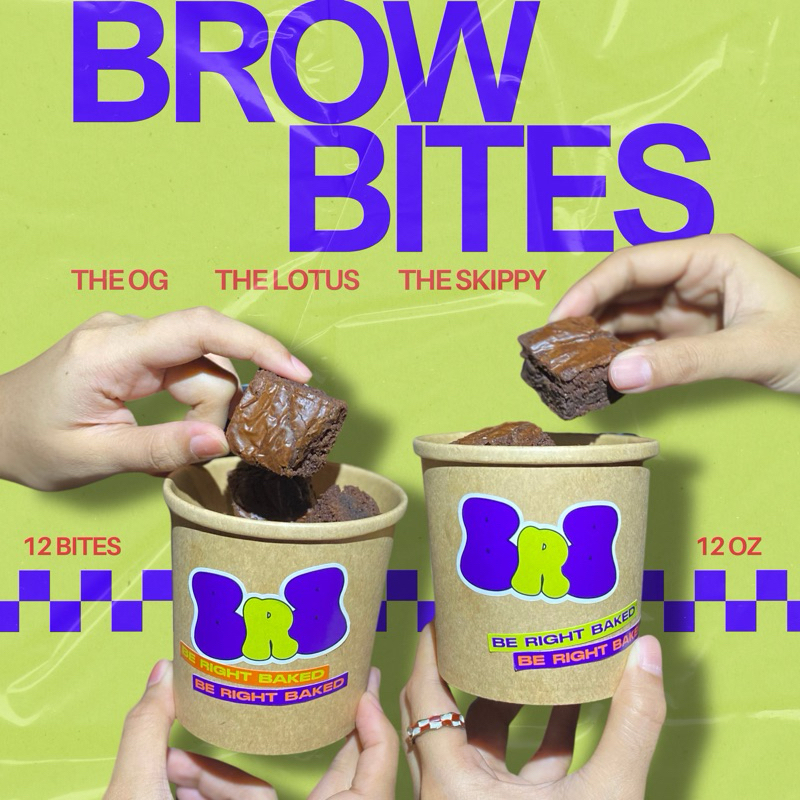 

Brownies Bites by Be Right Baked