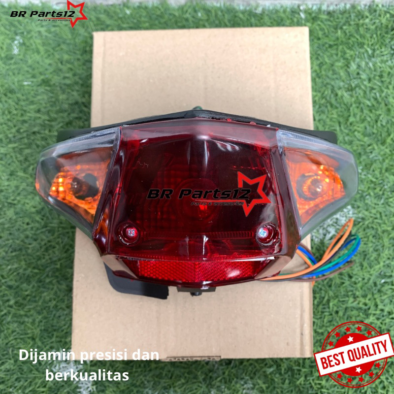 Reflektor stoplamp beat karbu custom