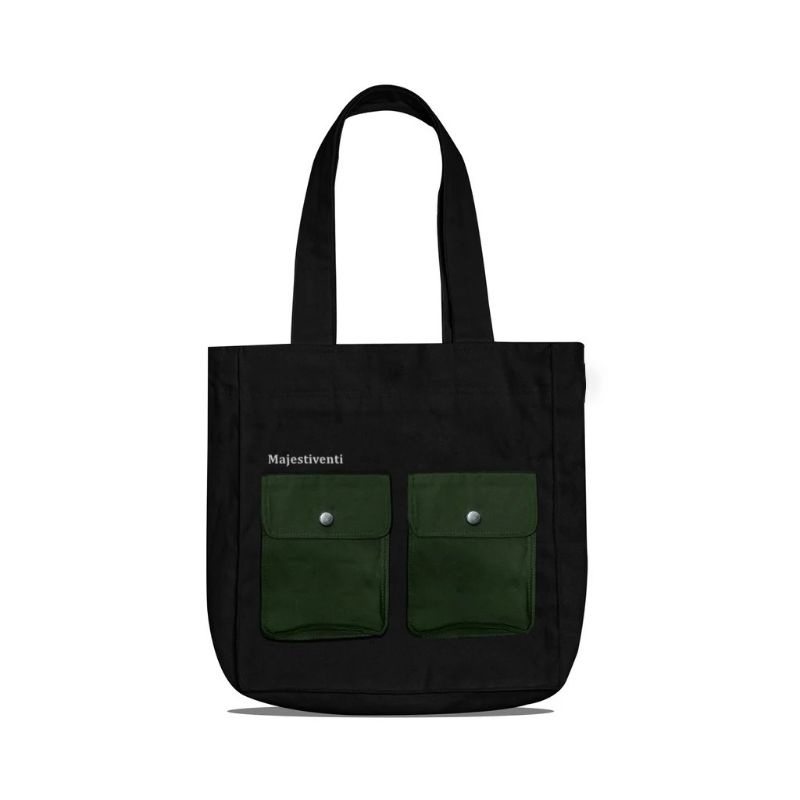 Tas Tote Bag MJ01 - Tote Bag Wanita /Tote Bag Pria / Tote Bag Casual