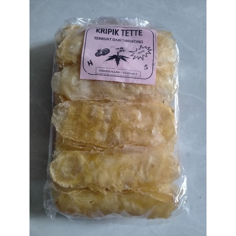 

kripik TETTE Singkong khas pamekasan