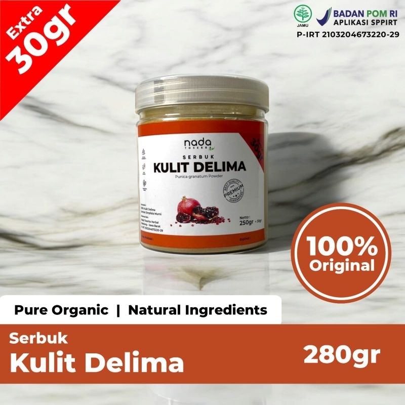 

KULIT DELIMA Bubuk Serbuk Premium | Herbal Jantung & Kolesterol Ampuh | Punica Granatum Powder | 50gr, 100gr & 250gr