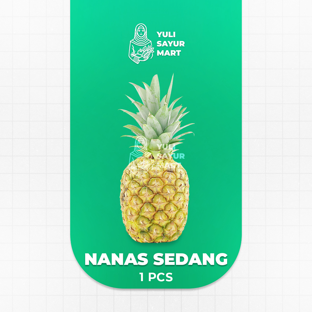 

Nanas Sedang 1 Pcs - Yuli Sayur Mart