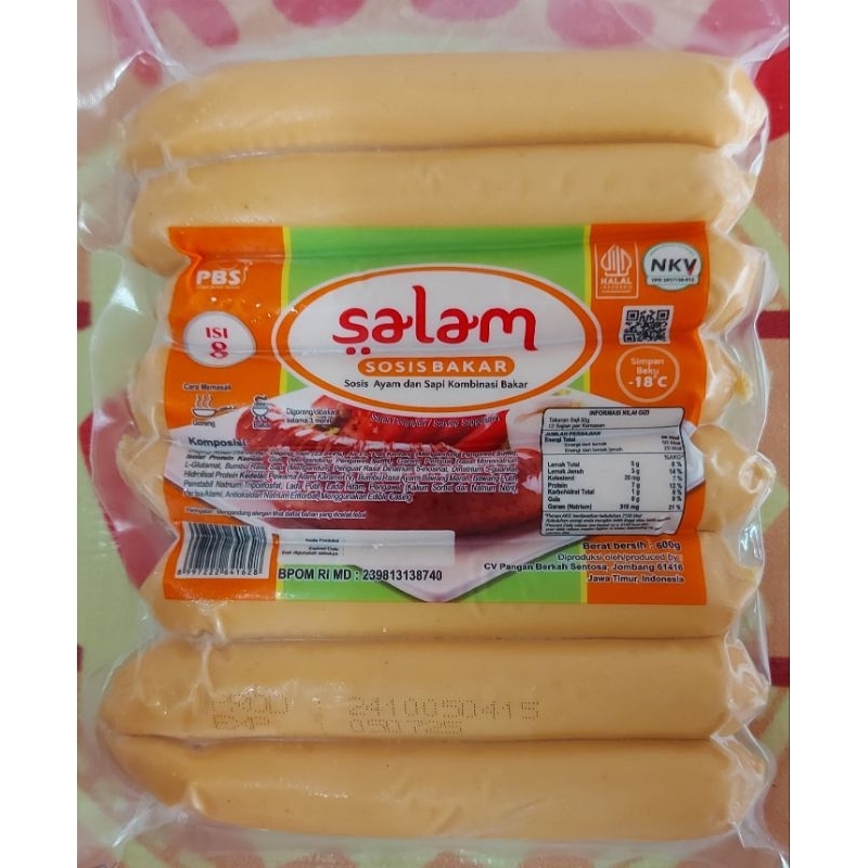 

Sosis Salam Bakar Jumbo 500 Gram