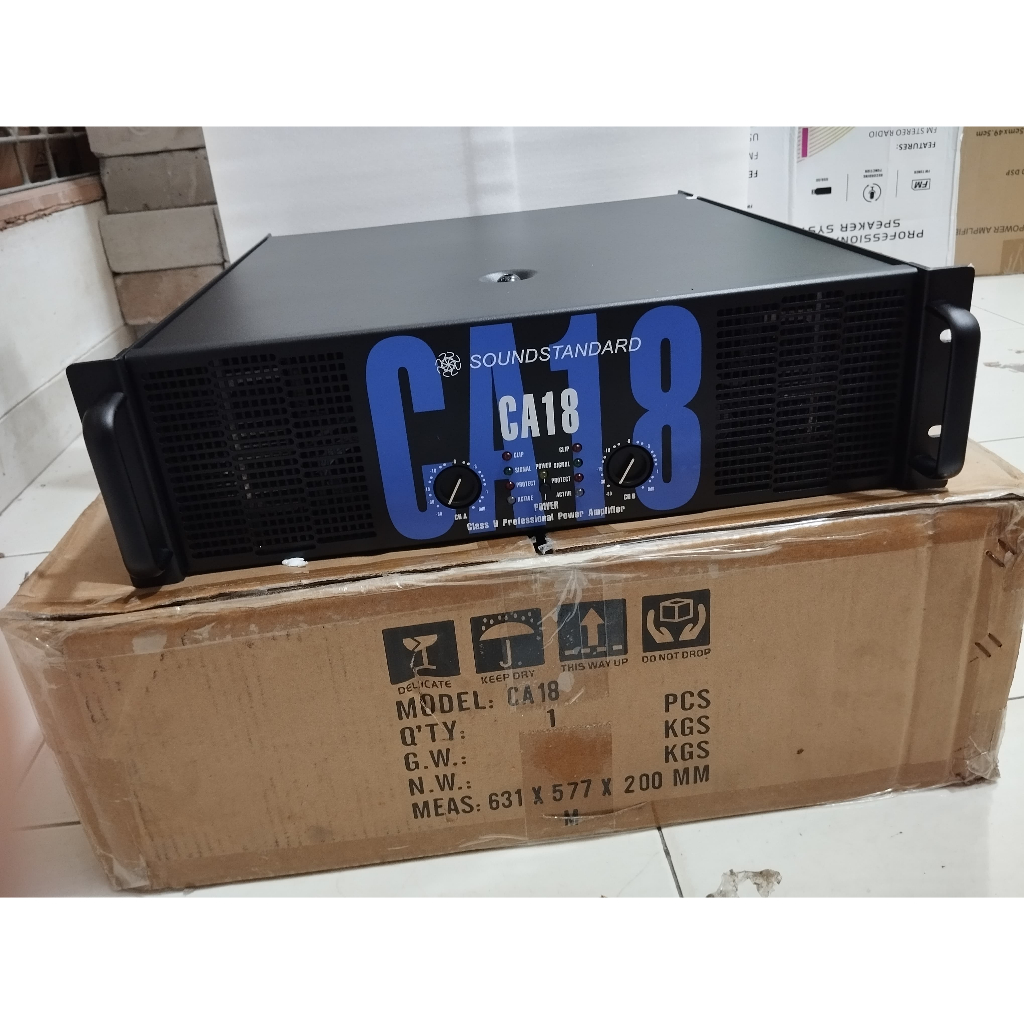 POWER AMPLIFIER CA 18 / CA18 SOUNDSTANDAR CA18