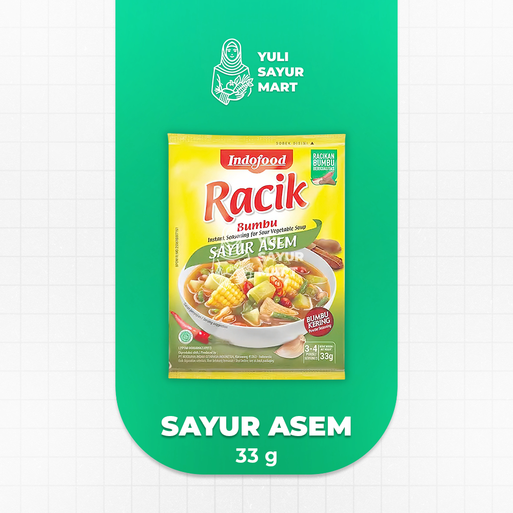 

Bumbu Racik Sayur Asem 33g - Yuli Sayur Mart