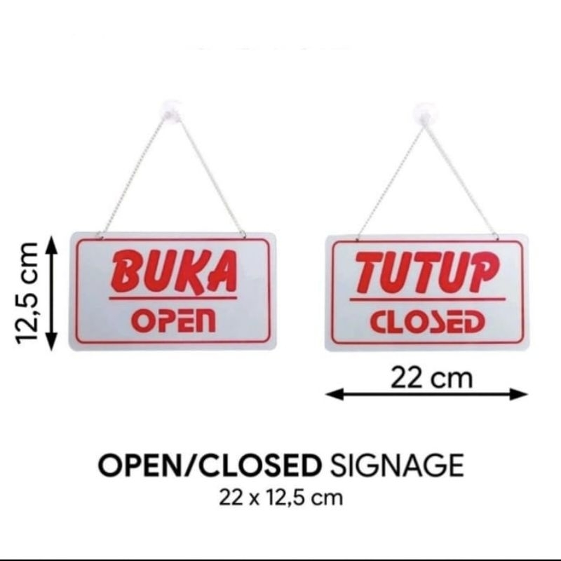 

Papan Aklirik Buka Tutup-Aklirik Open Close