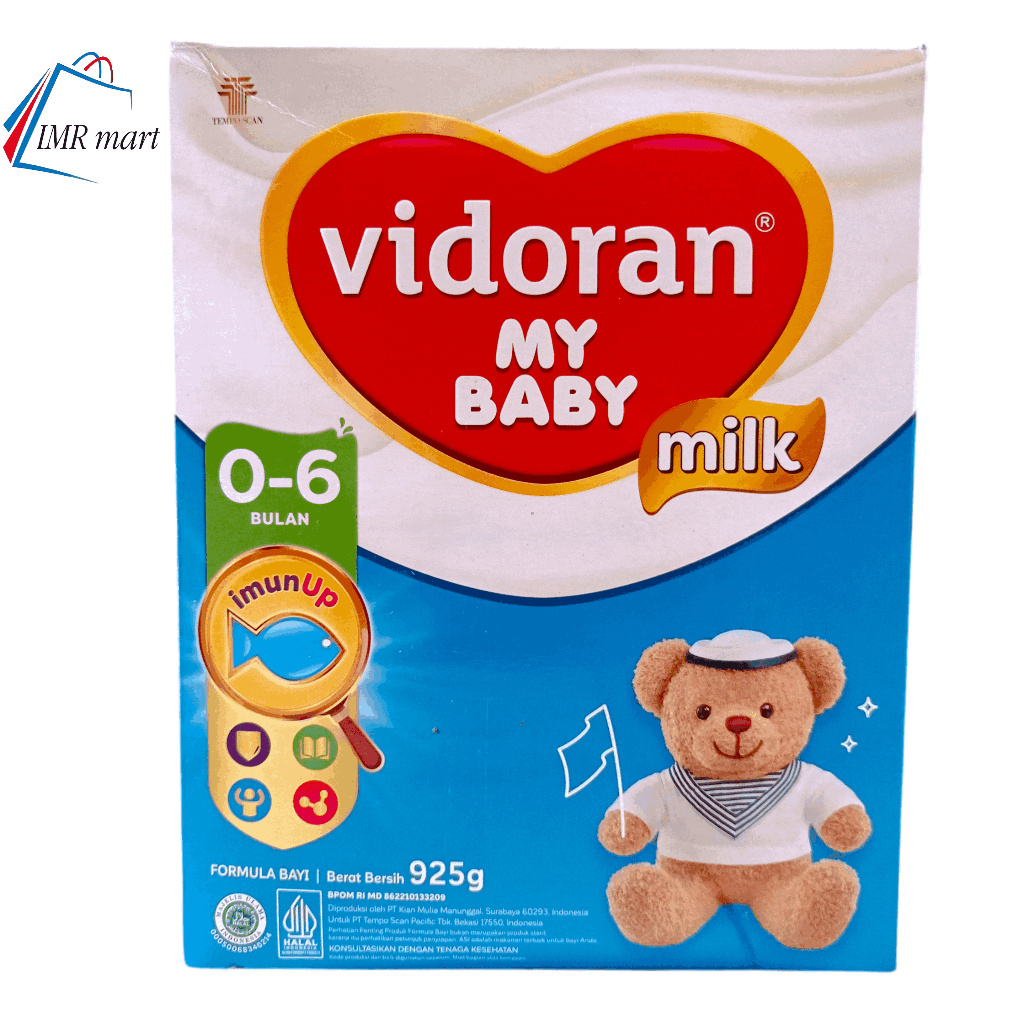 Susu Vidoran My Baby Milk 0-6 Bulan Susu Bayi Berat 925