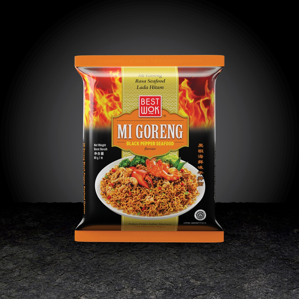 

Best Wok Mie Goreng Black Pepper Seafood 80 g