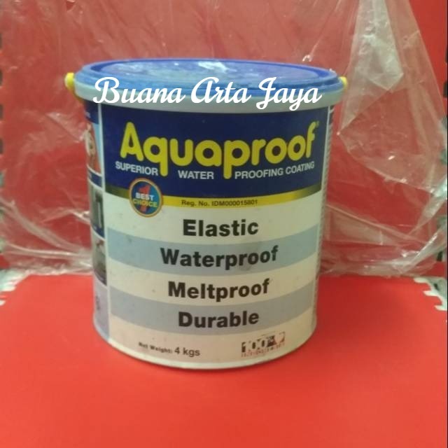 Aquaproof Cat Tembok Anti Bocor  - 4 Kg ( Gallon )