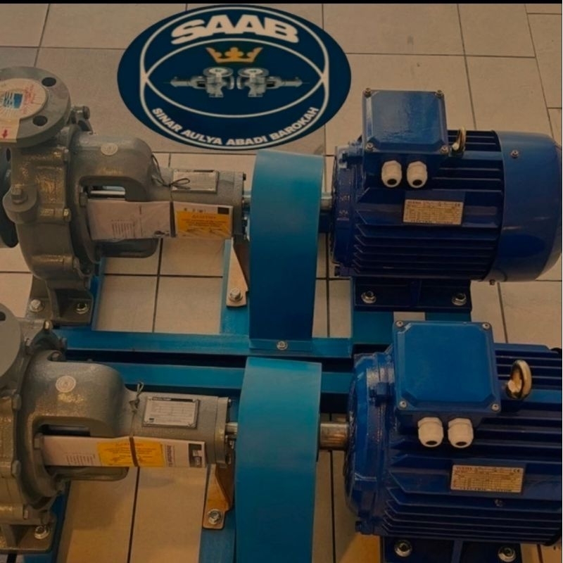 POMPA EBARA 50x40FSHA 0.5KW 0.75HP 4POLE 3PHASE CENTRIFUGAL PUMP