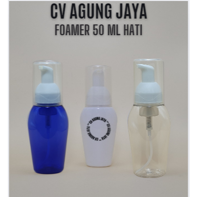 Botol Foamer 50 ml Love / Botol Sabun / Botol Foamer / Botol Sabun Pump / Botol Busa Foam / Botol 50