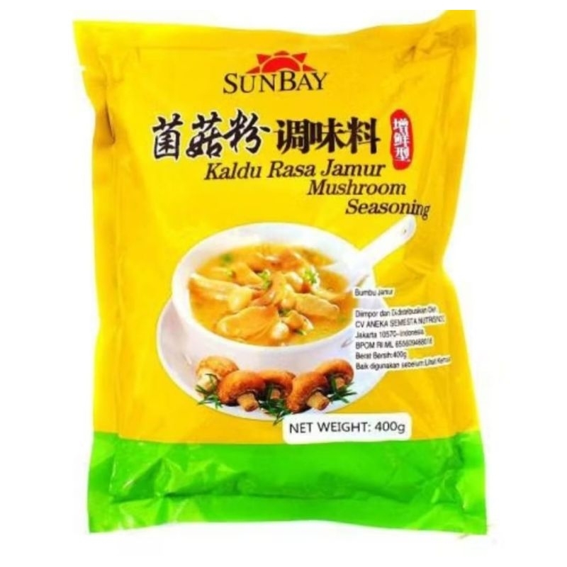

Kaldu Jamur Sunbay 400gram