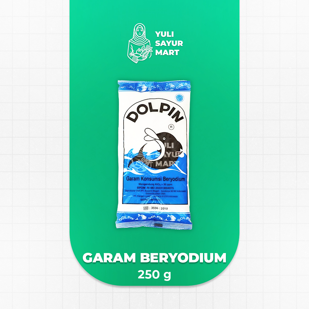 

Garam Dolpin 250g - Yuli Sayur Mart