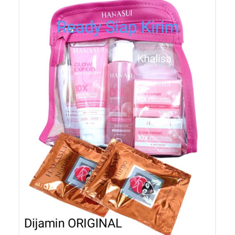 Hanasui Ready Stap Krim Dijamin Original / Paket Skincare Pengilang Flek Bintik Hitam