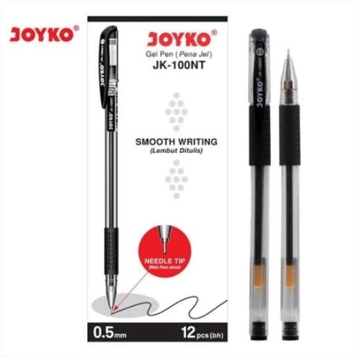 

Ballpen Gel Pulpen Gel JOYKO JK-100NT/Bolpoin JOYKO JK-100NT/ pulpen Joyko Harga satuan