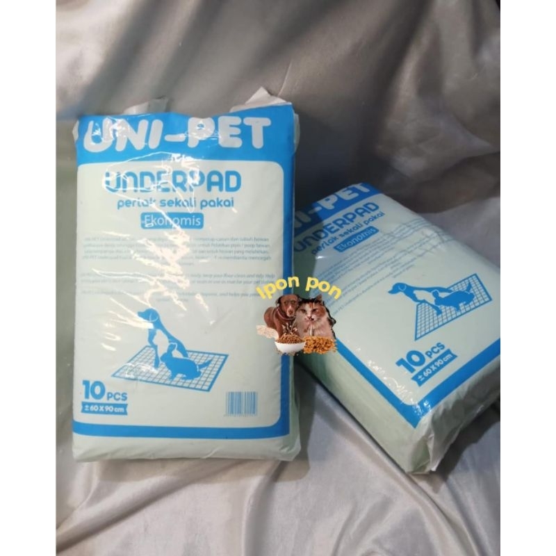 UNDERPAD uk 60x90 cm anjing kucing BESAR XL PERLAK hewan
