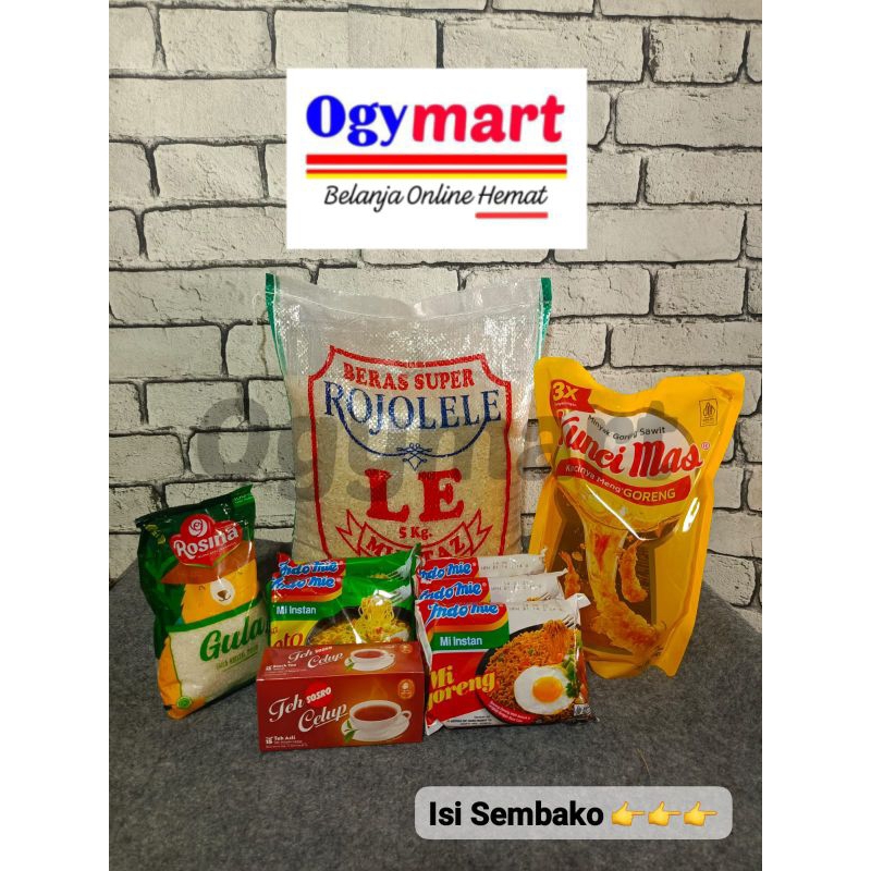 

Paket Sembako Hemat Isi 5 Macam