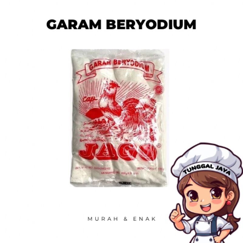 

Garam Beryodium Jago 135g