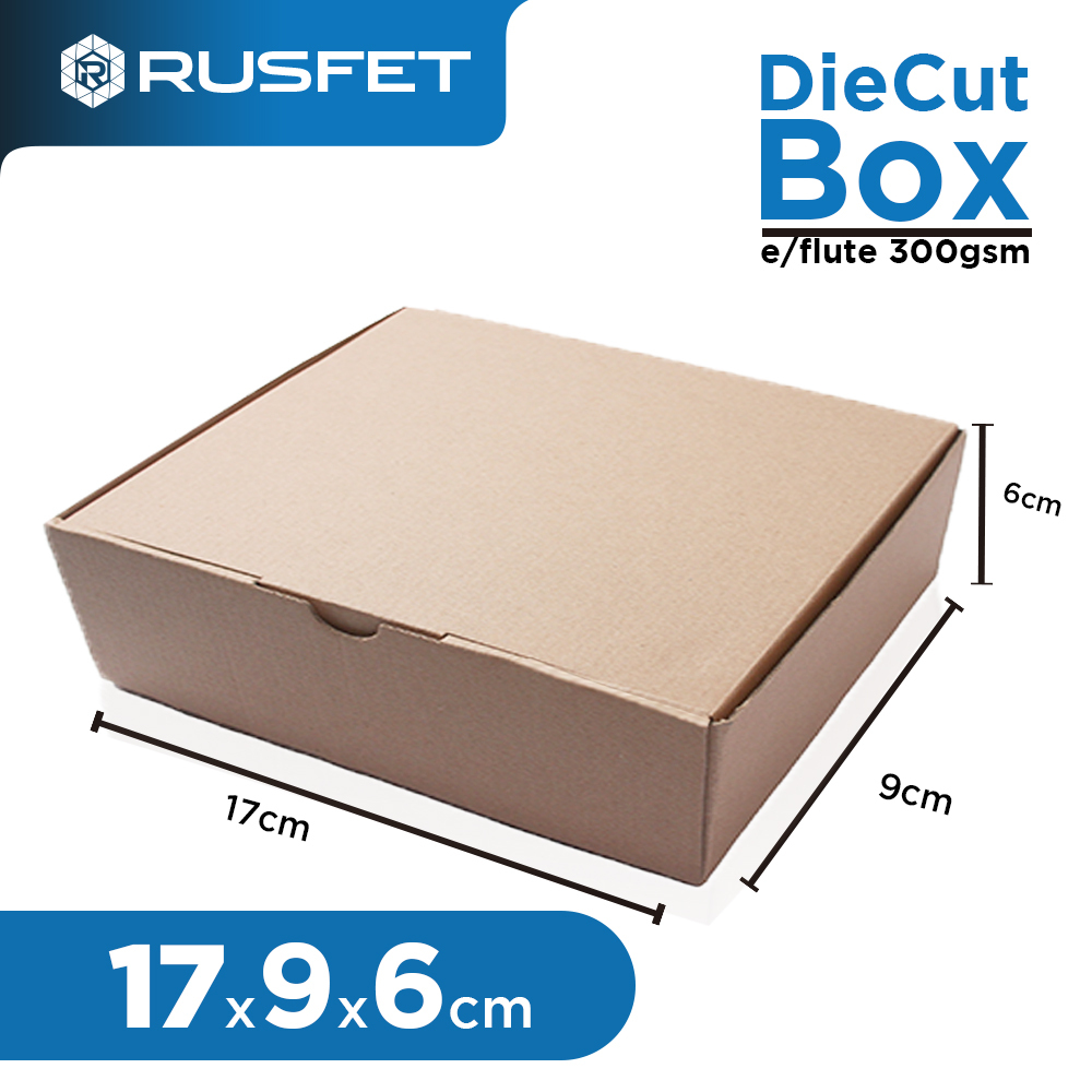 

Kardus Box Karton Die Cut 17x9x6 Polos Baru Termurah Eceran