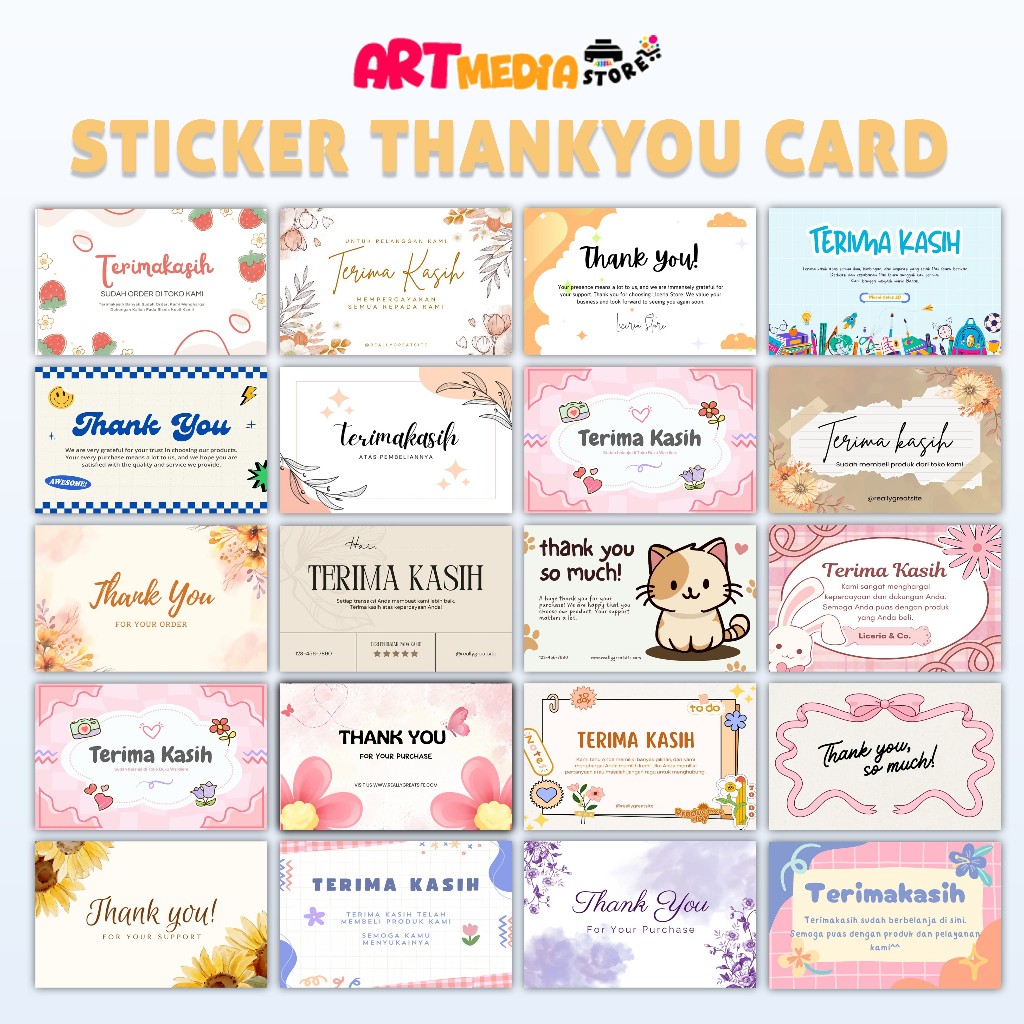 

Stiker Thankyou