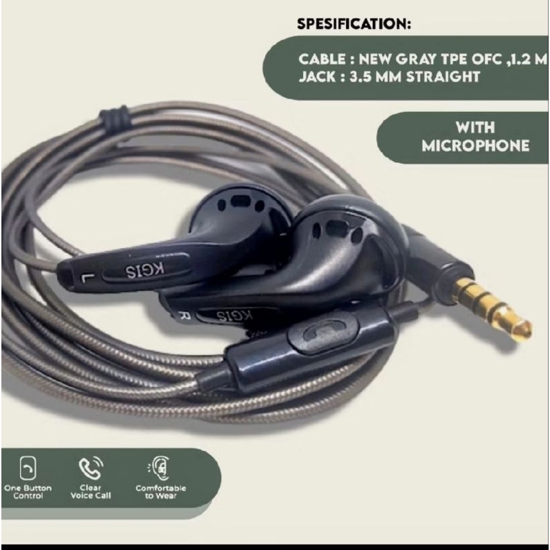 Headset Kgis Recab Vokal Jernih Bass Nampol