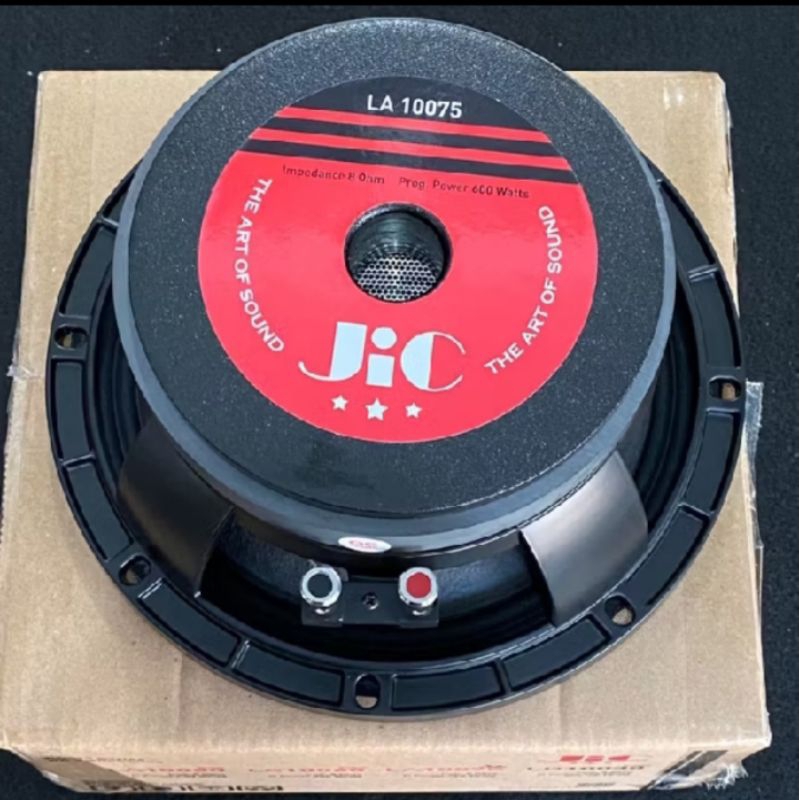 speaker JIC LA 10075 speaker JIC 10 inch voice coil 3 inch