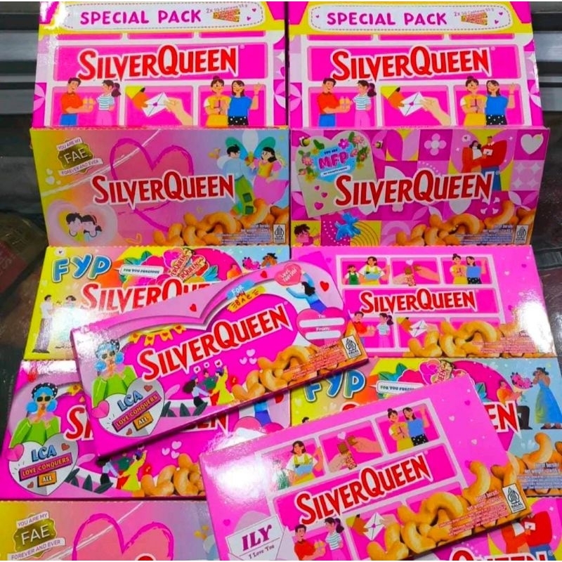 

SILVERQUEEN EDISI VALENTINE ISI 2 58GR