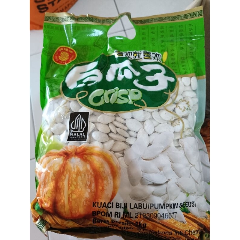 

Kuaci Biji Labu / Kuaci Putih 1 Kg