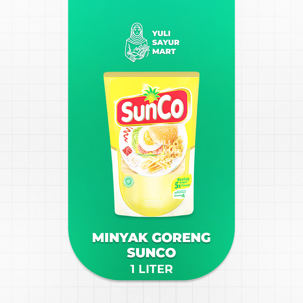 

Minyak Goreng Sunco 1 Liter - Yuli Sayur Mart