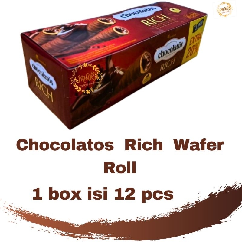 

Chocolatos Rich Wafer Roll 12 pcs
