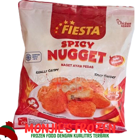 

FIESTA Spicy Chicken Nugget 400gr - Naget Ayam Pedas