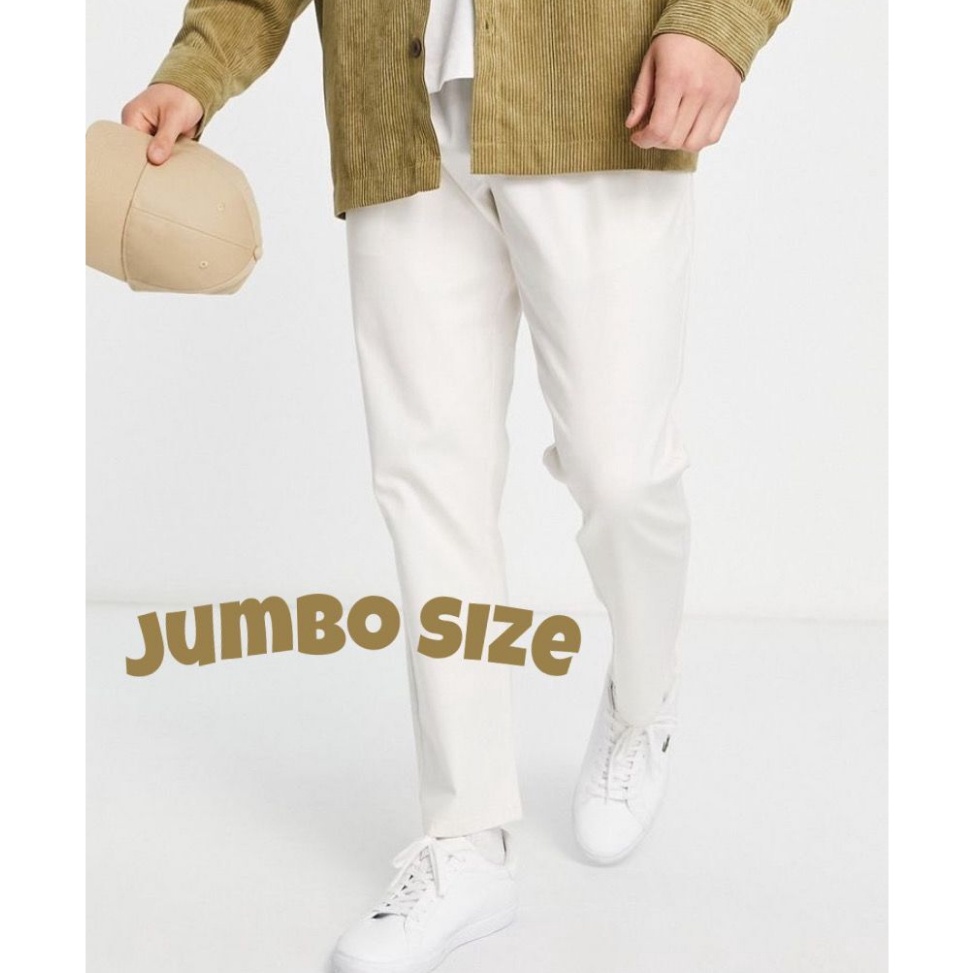 22 Tren Terbaru Treegoud Celana Chino Super Jumbo Pria Celana Chino Putih Slimfit Bb 1 Kg Celana Chi