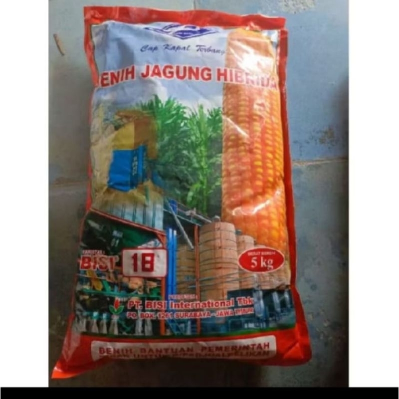 benih jagung bisi 18 kemasan 5kg