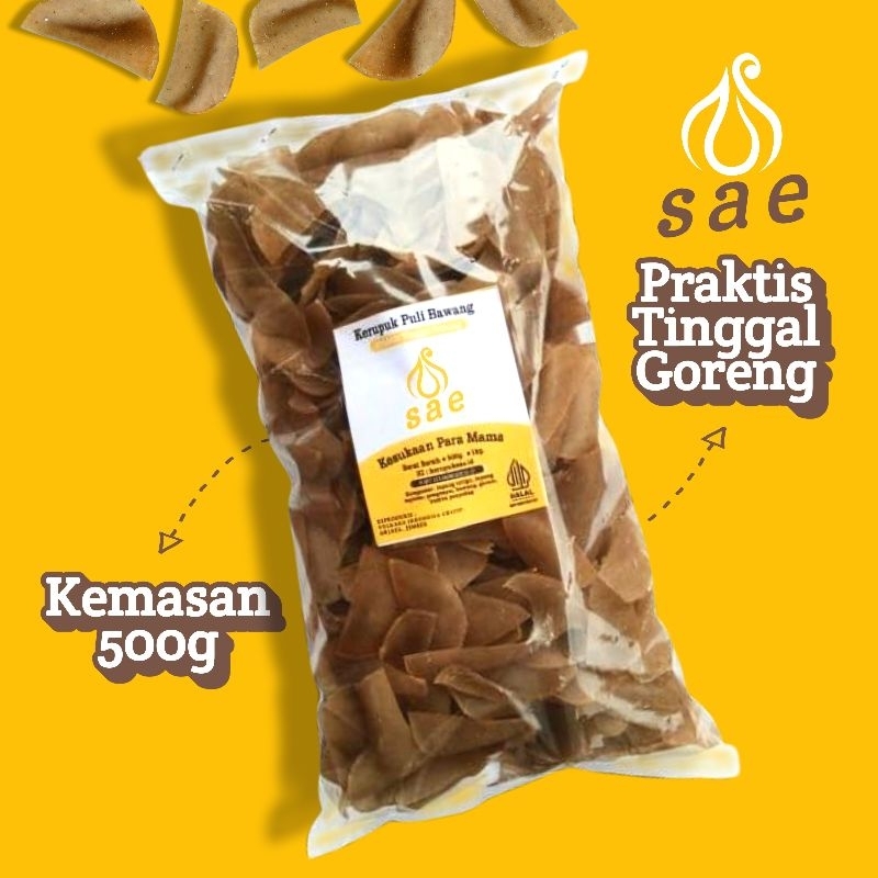 

Kerupuk Puli Bawang SAE Isi 500g (BEST SELLER) Di Offline Store