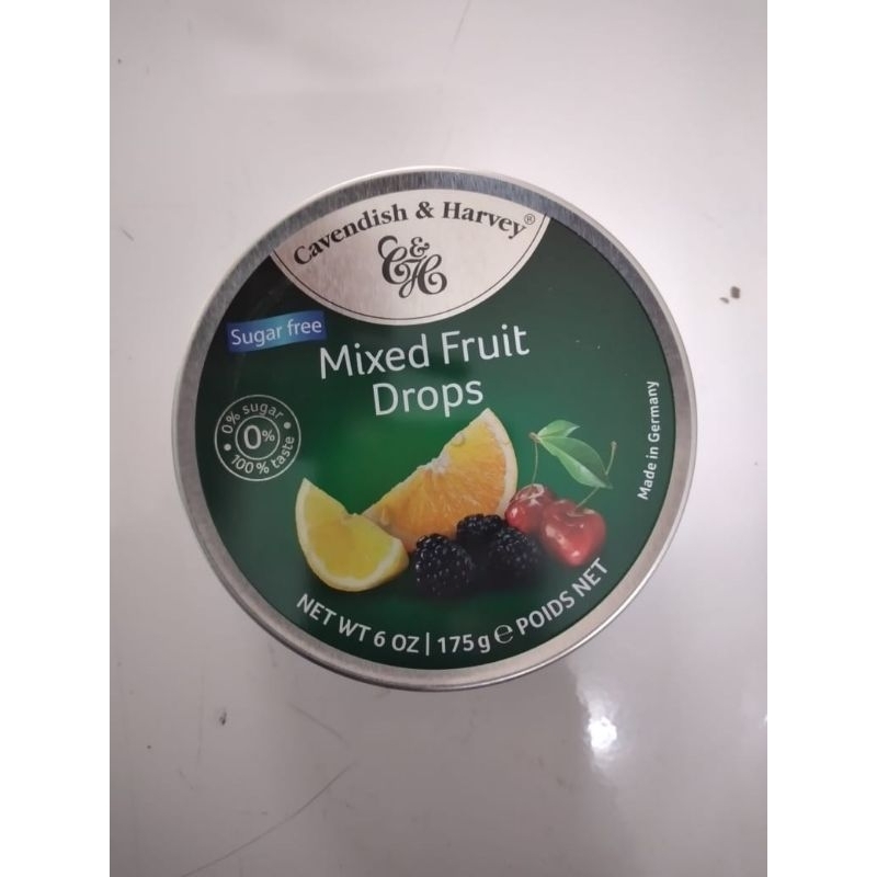 

Cavendish Mix Fruit Drops Sugar Free 175g