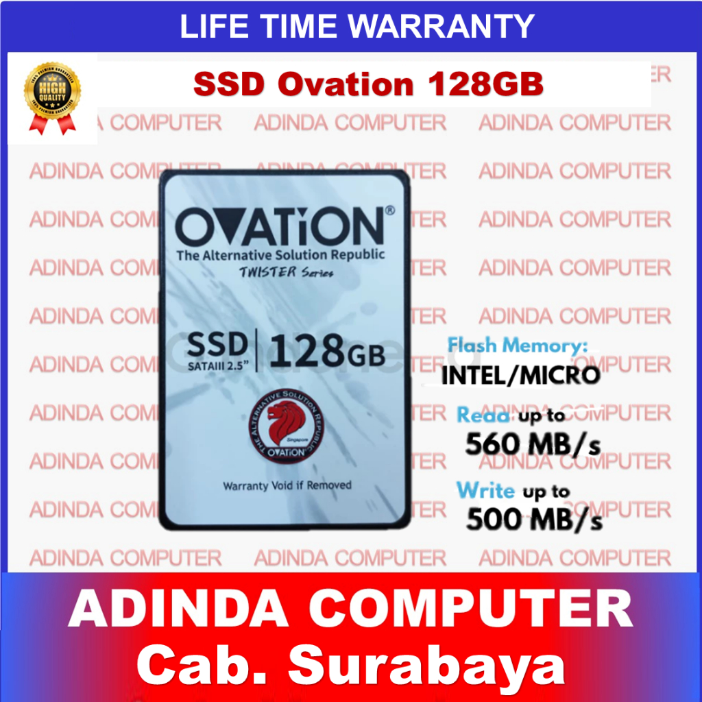 SSD Ovation 128GB & 256GB
