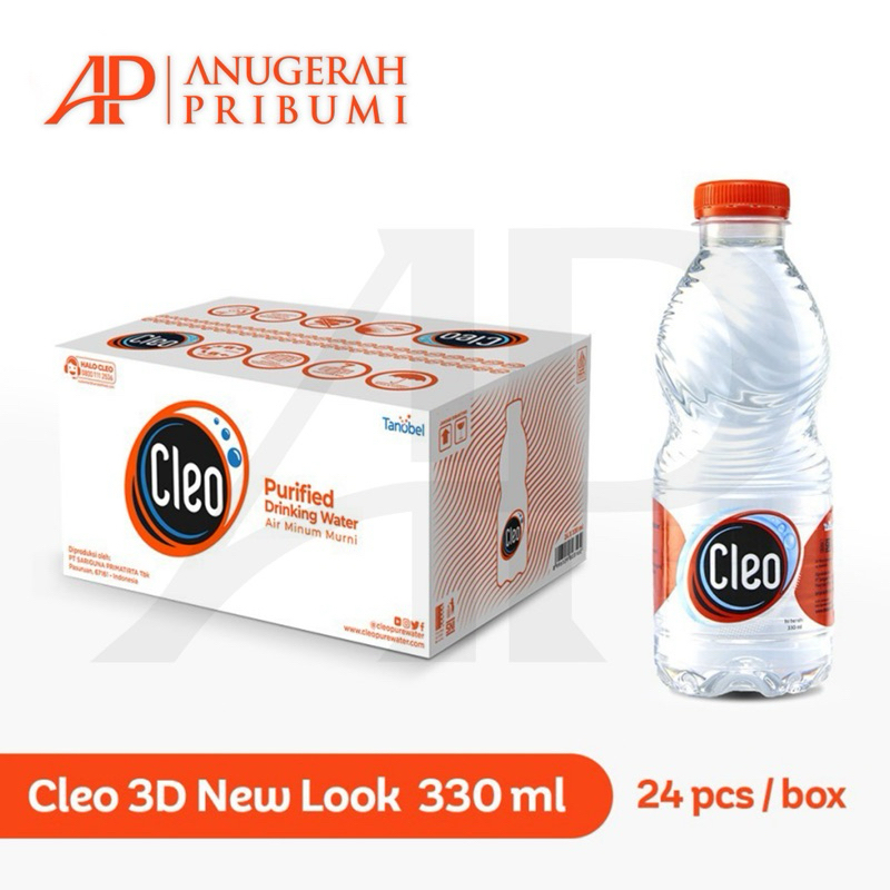 

CLEO AIR MINERAL 330ML ISI 24