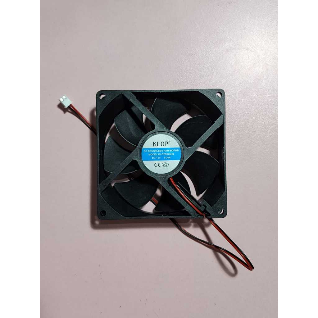 Fan DC Kipas 9cm KLOP Fan 12V Fan Kipas 9cm Fan DC 12 Vol