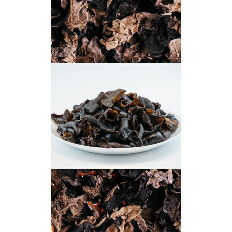 

(GRADE A) Jamur Kuping Hitam Kering SUPER